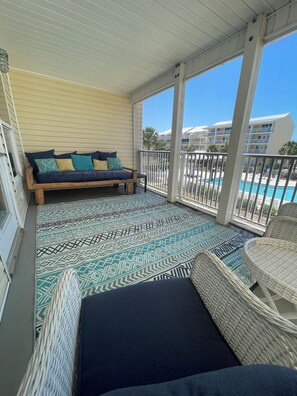 Property grounds - S-Cape Reality in our beautiful Ocean View Townhome
Great Place for Snow Birds! (Port St. Joe)