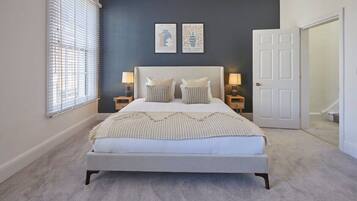 5 bedrooms, premium bedding, free WiFi, bed sheets