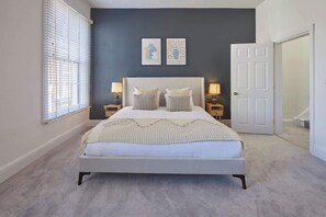 5 bedrooms, premium bedding, free WiFi, bed sheets