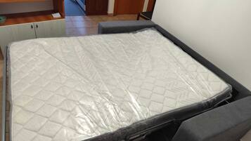 2 makuuhuonetta, vauvan matkasänky, ilmainen Wi-Fi, vuodevaatteet