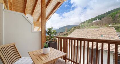 Ferienwohnung "Zwick Valarga" mit Bergblick, Balkon und Gemeinschaftsgarten