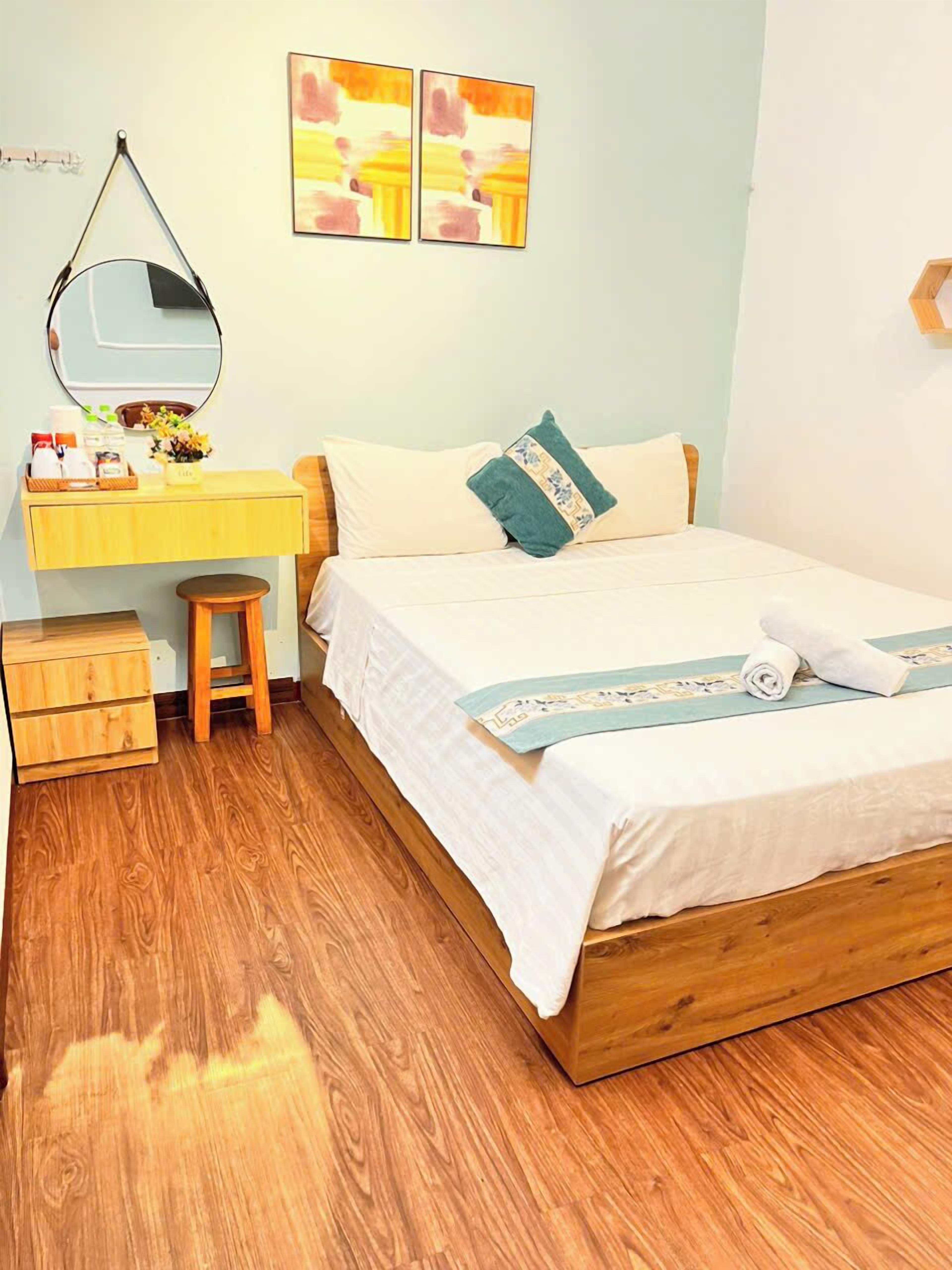 Standard Double Room | Premium bedding, memory-foam beds, desk, laptop workspace