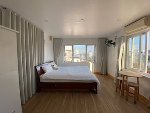 Deluxe Room, 2 Queen Beds | Premium bedding, memory foam beds, desk, laptop workspace