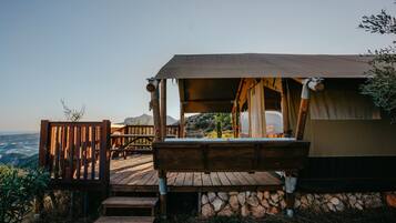 Overnatningsstedets område