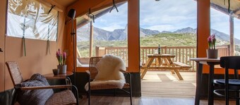 Glamping 'Tienda De Safari ' with Private Terrace and Wi-Fi