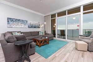 Condo, 3 Bedrooms | Living area - Phoenix Gulf Shores by Brett/Robinson Vacations (Gulf Shores)