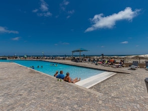 Indoor pool, outdoor pool