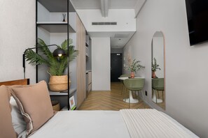 1 chambre, fer et planche à repasser, Wi-Fi, draps fournis