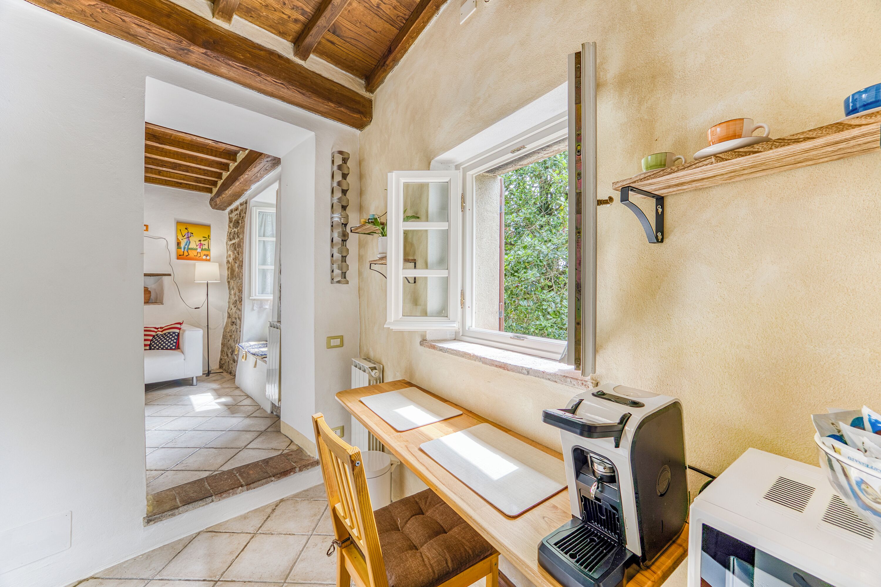 Rumah Keluarga, 2 kamar tidur, tepi gunung (Beppe's House in Garfagnana) | Pemandangan dari kamar