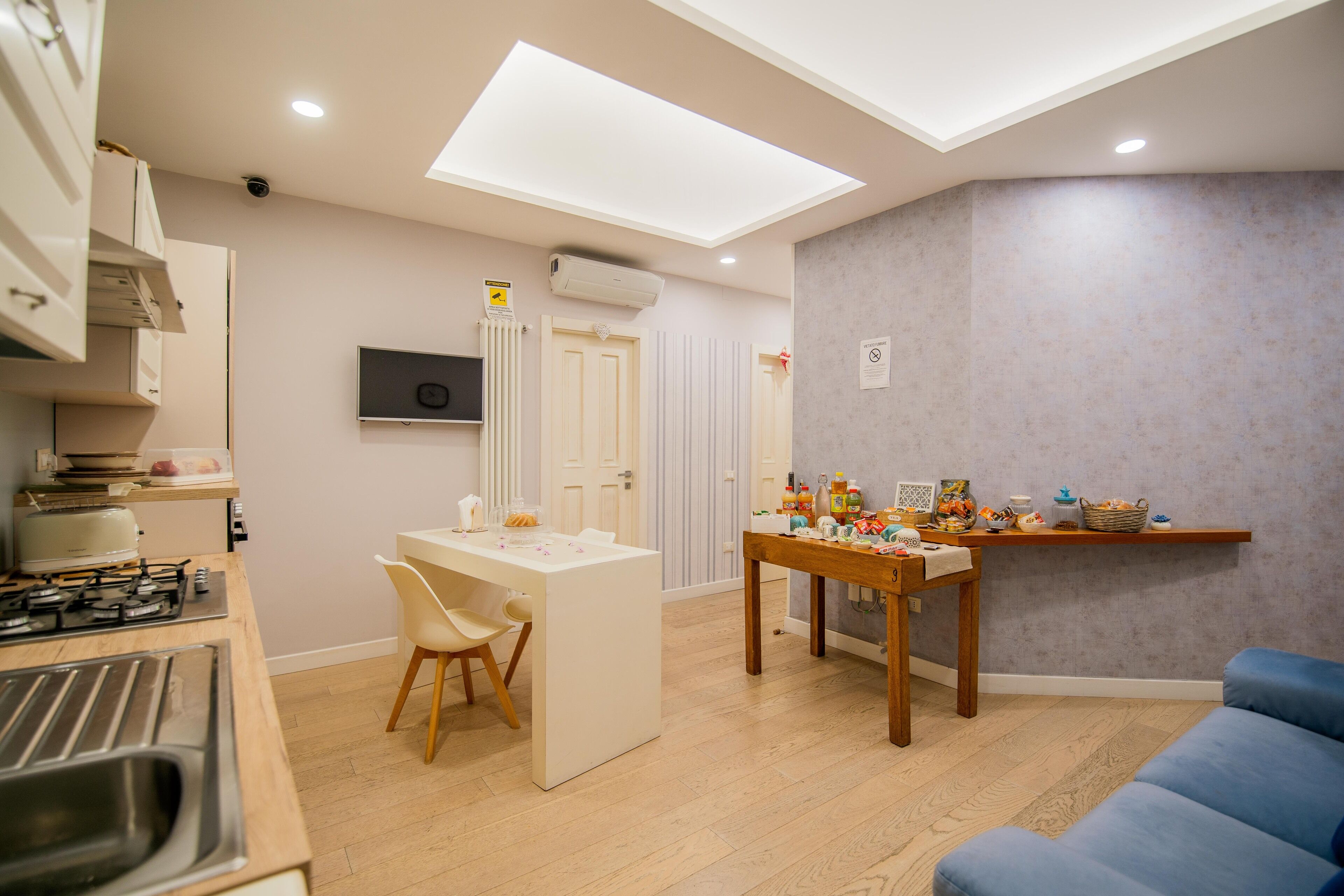 뷔페 아침 식사