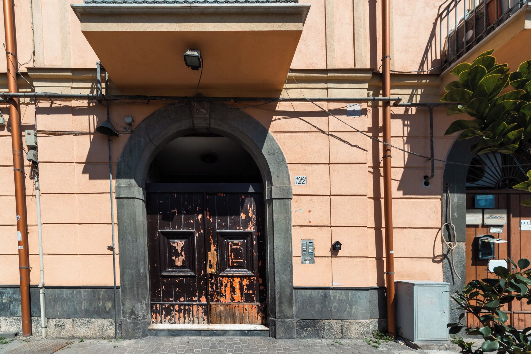 Entrada de l'allotjament
