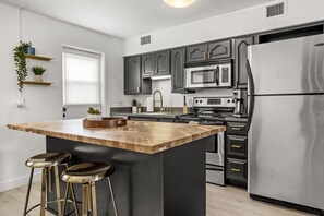 Fridge, microwave, oven, stovetop - Fully Remodeled 2BR Condo in the Heart of Old Town Scottsdale (Scottsdale)