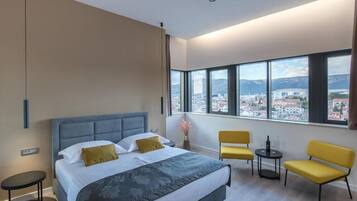 Sängtillbehör av högsta kvalitet, memory foam-madrasser och minibar