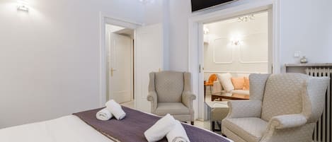 Presidential-lejlighed | Allergivenligt sengetøj, gratis Wi-Fi