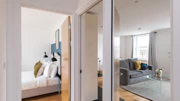 2 habitaciones, ropa de cama de alta calidad y decoración personalizada