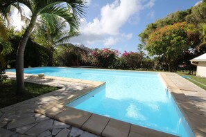 Outdoor pool - Villa Hamak sea view private pool (Saint François)
