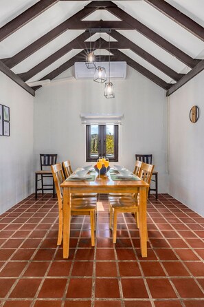 Dining - Nature Scape Villa with Pool in National Park (Santa Cruz)
