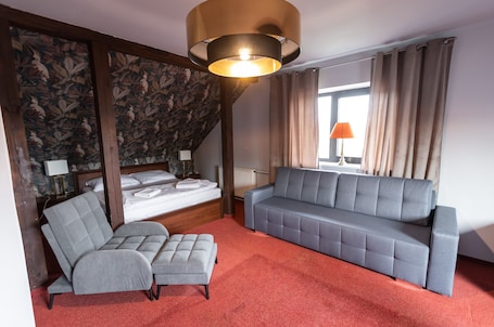 Apartament Szรณstka Hotel Podkowa 2.0 | 1 ๊ฐ์ ์นจ์ค, ๋ค๋ฆฌ๋ฏธ/๋ค๋ฆฌ๋ฏธํ, ๋ฌด๋ฃ WiFi, ์นจ๋ ์ํธ