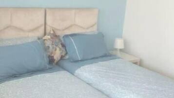 2 bedrooms, iron/ironing board, WiFi (free), bed sheets
