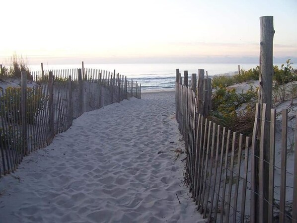 Sun loungers, beach towels