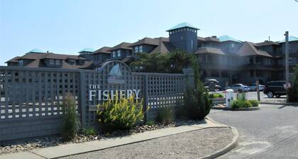 Fishery Condo with ocean views, 3 bedrooms and 2 baths and lifeguarded pool.