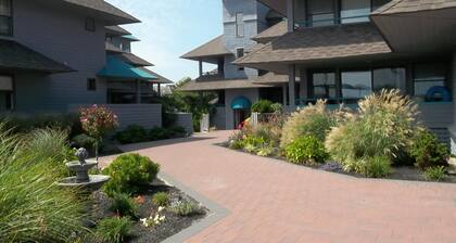 Fishery Condo with ocean views, 3 bedrooms and 2 baths and lifeguarded pool.