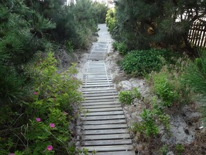 Property grounds - Classic Beach Cottage Steps to Private Beach Access (Loveladies)