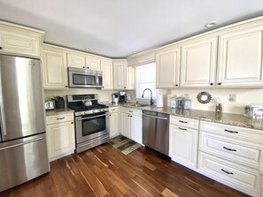 Fridge, oven, stovetop, dishwasher - LBI vacation rental property (Holgate)