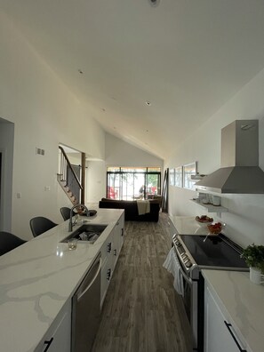 Fridge, oven, dishwasher