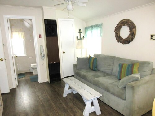 Adorable 2 bedroom second floor duplex in Ship Bottom, short walk to the beach.