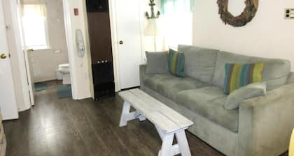 Adorable 2 bedroom second floor duplex in Ship Bottom, short walk to the beach.