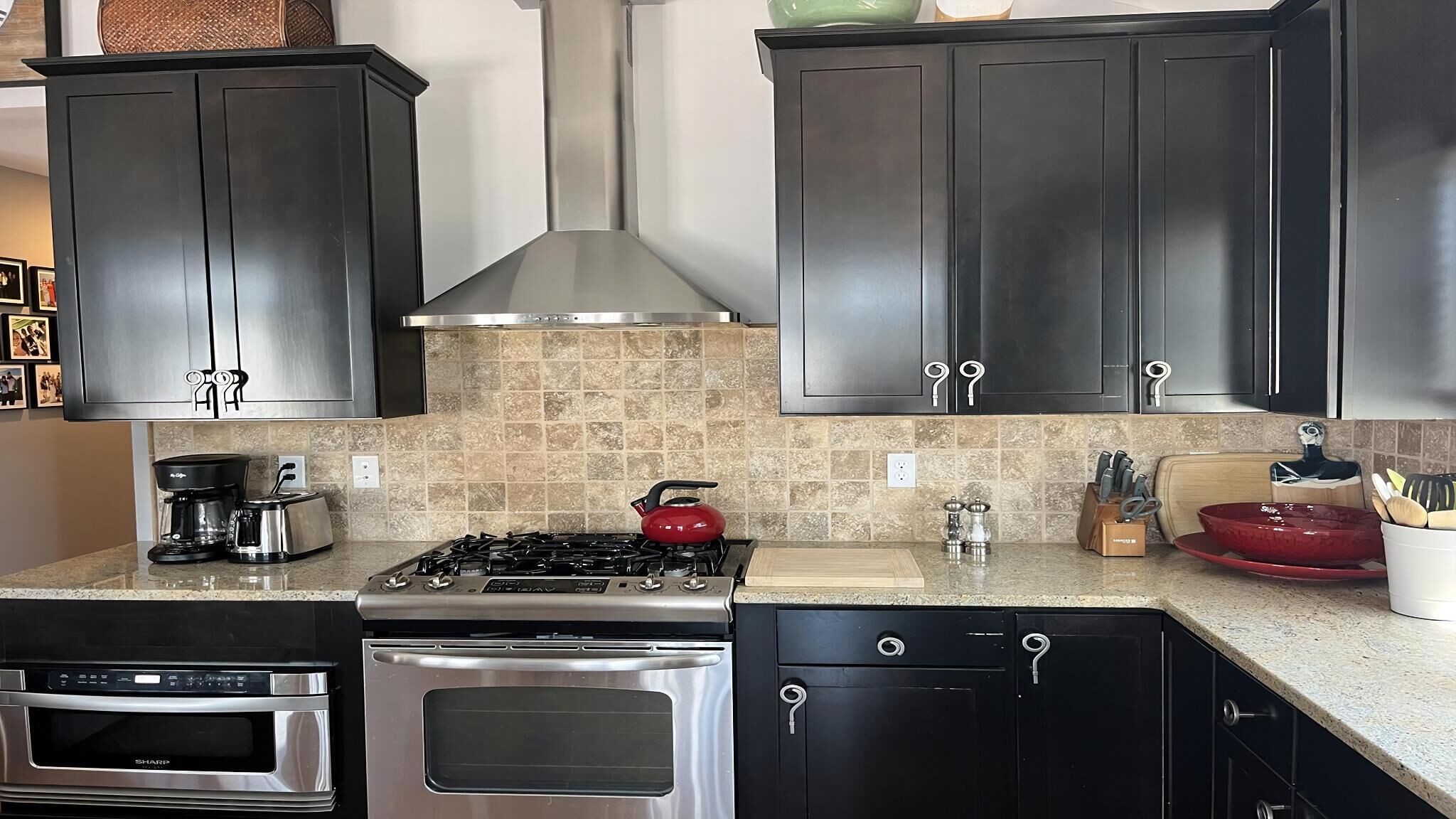 Kühlschrank, Ofen, Herdplatte, Geschirrspüler