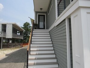 Exterior detail - STEPS TO OCEAN 6 Bedroom House w / elevator (Harvey Cedars)