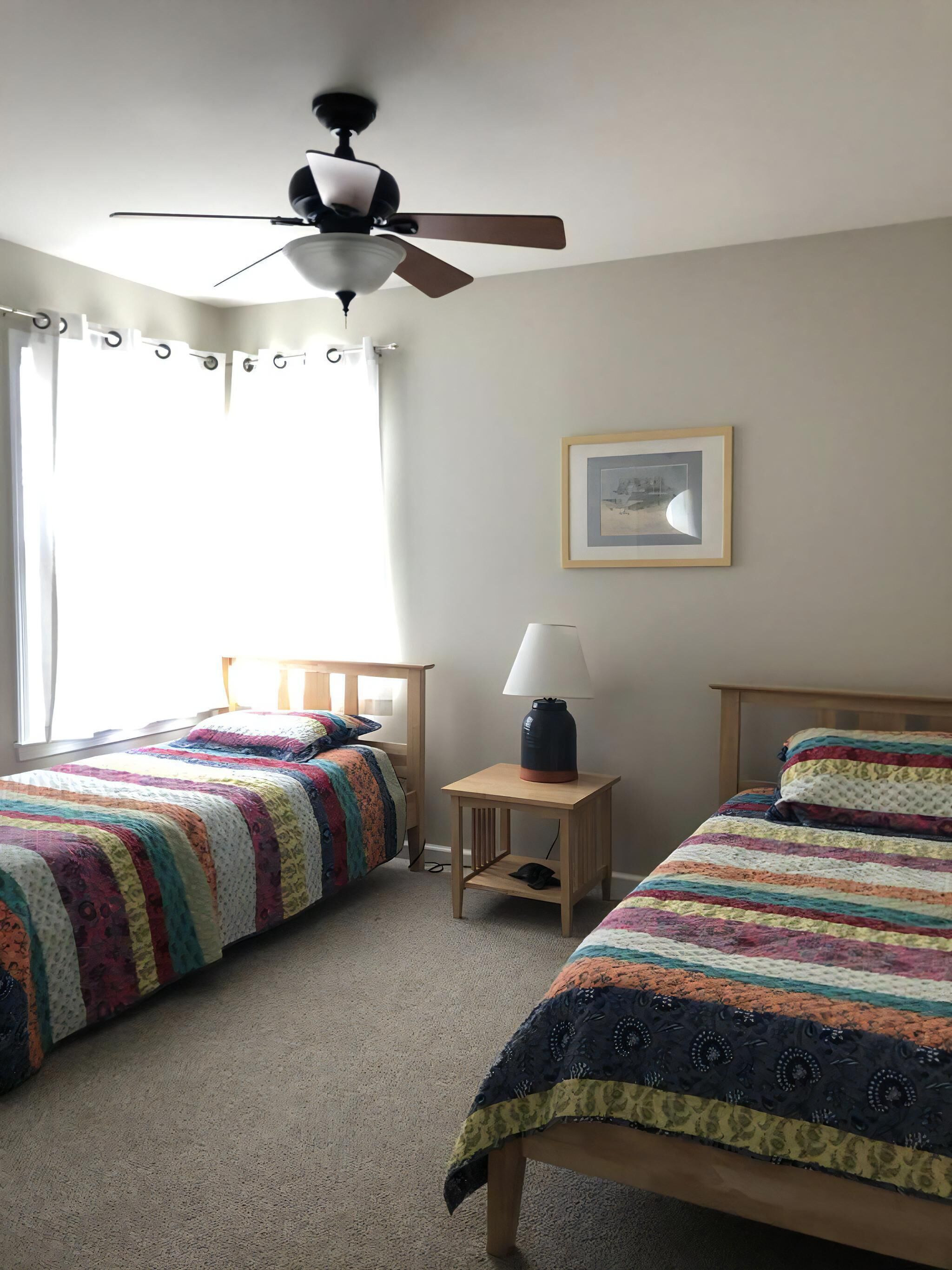 4 bedrooms, iron/ironing board, free WiFi