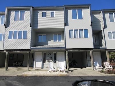 Nice townhouse style condo with pool in Brant Beach.  Unit overlooks pool and is a short walk to.