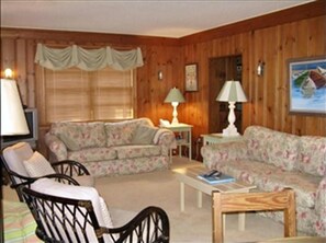 TV, fireplace, DVD player