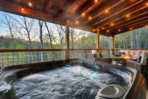 Baignoire à remous extérieure