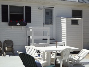 Outdoor dining - Steps From The Beach (Surf City)