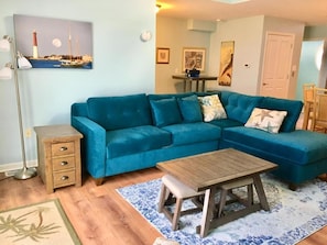 TV, fireplace, DVD player