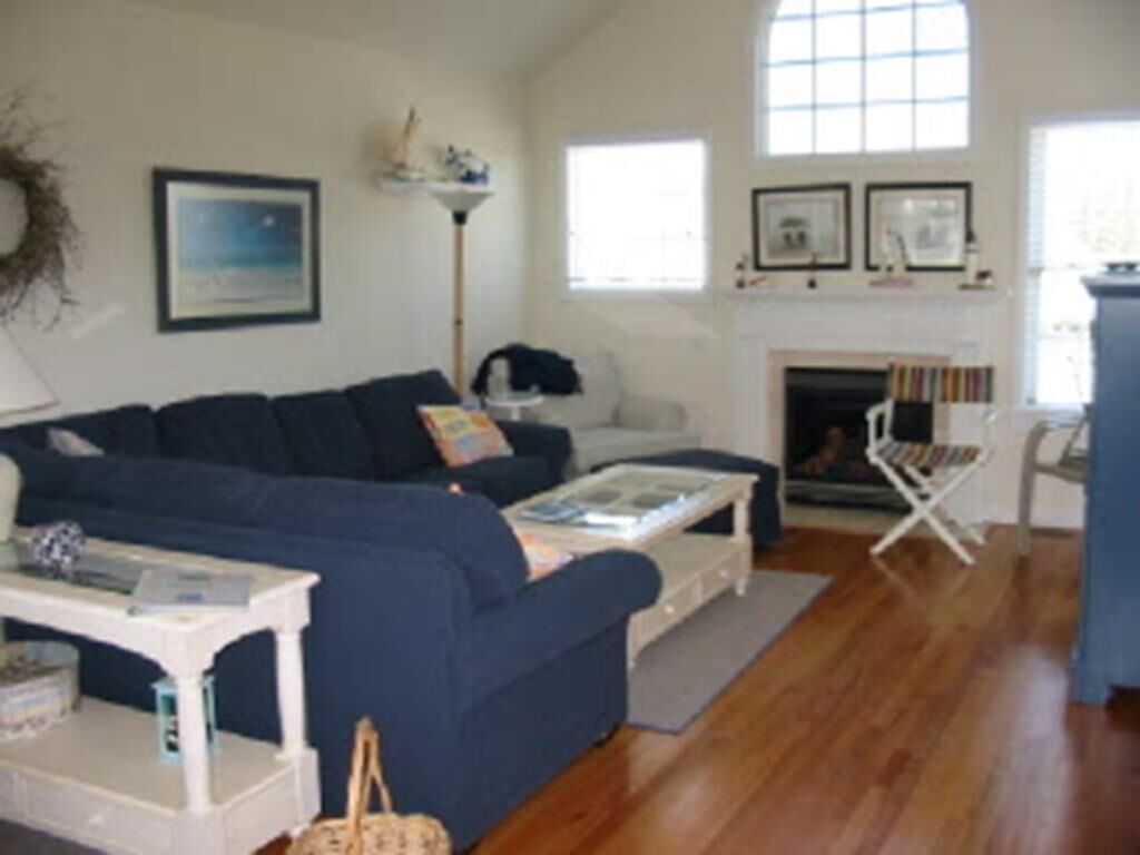 Fernseher, Kamin, DVD-Player