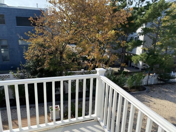 Property grounds - LBI vacation rental property (Brant Beach)