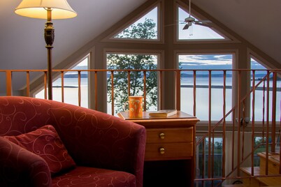 Victorian ocean front cottage on the shores of the highest tides in the world.