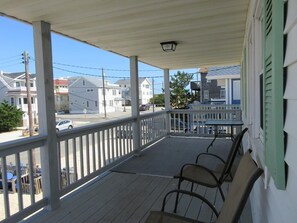 Property grounds - recently updated second floor duplex located on the ocean block in Surf City. (Surf City)