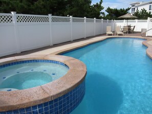 Beheizter Pool