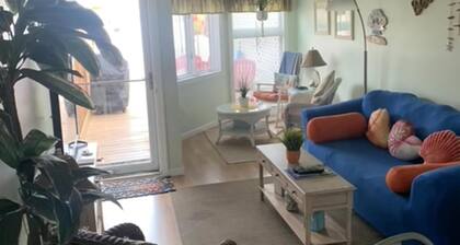 Brant Beach 2 bedroom 1.5 bath ocean side condo
