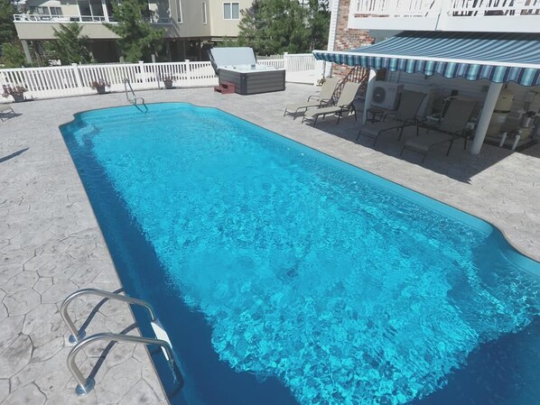 Beheizter Pool