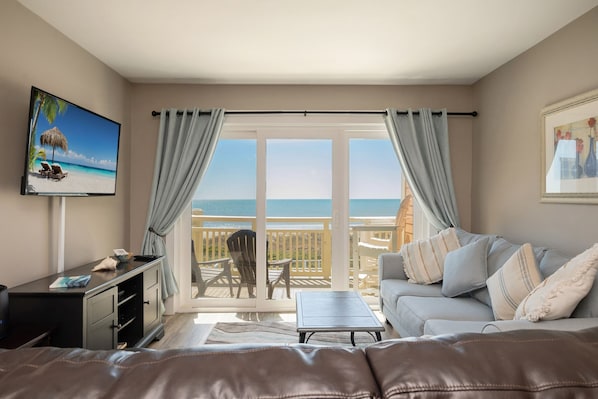 TV, DVD player, books