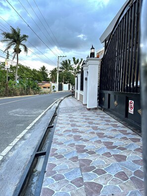 Enceinte de l’hébergement