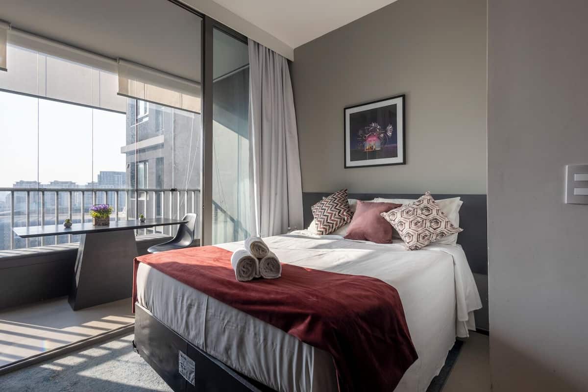 Executive-Studio (517552) | 1 Schlafzimmer, laptopgeeigneter Arbeitsplatz, kostenloses WLAN
