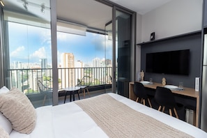 Executive Studio (VT 1703 Studio A 20VCG.2C.W - 517582) | 1 bilik tidur, ruang kerja komputer riba, Wi-fi percuma, cadar katil